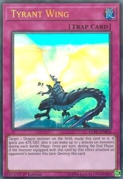 Tyrant Wing - Legendary Collection Kaiba YuGiOh trading card