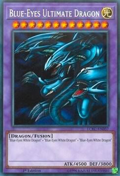 Blue-Eyes Ultimate Dragon trading card from Legendary Collection Kaiba Blue-Eyes Ultimate Dragon - Legendary Collection Kaiba YuGiOh trading card