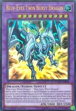 Blue-Eyes Twin Burst Dragon - Legendary Collection Kaiba YuGiOh trading card