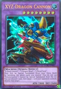 XYZ-Dragon Cannon - Legendary Collection Kaiba YuGiOh trading card