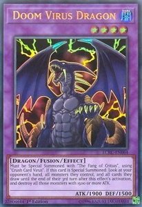 Doom Virus Dragon - Legendary Collection Kaiba (LC06) #LCKC-EN064 - Ultra Rare YuGiOh Trading Card