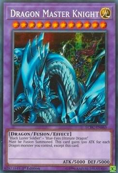 Dragon Master Knight trading card from Legendary Collection Kaiba Dragon Master Knight - Legendary Collection Kaiba YuGiOh trading card