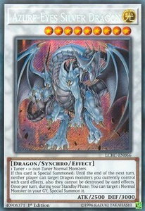 Azure-Eyes Silver Dragon - Legendary Collection Kaiba (LC06) #LCKC-EN066 - Secret Rare YuGiOh Trading Card