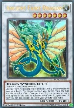 Ancient Fairy Dragon - Legendary Collection Kaiba YuGiOh trading card