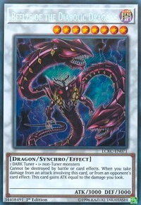 Beelze of the Diabolic Dragons - Legendary Collection Kaiba (LC06) #LCKC-EN071 - Secret Rare YuGiOh Trading Card
