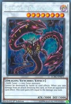 Beelze of the Diabolic Dragons - Legendary Collection Kaiba YuGiOh trading card