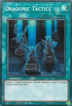Dragonic Tactics trading card from Legendary Collection Kaiba Dragonic Tactics - Legendary Collection Kaiba YuGiOh trading card