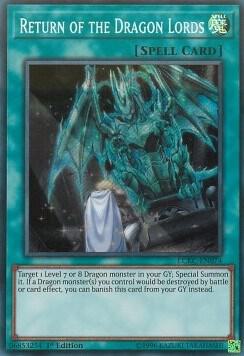 Return of the Dragon Lords - Legendary Collection Kaiba YuGiOh trading card