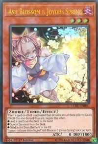 Ash Blossom & Joyous Spring - Legendary Collection Kaiba (LC06) #LCKC-EN080 - Ultra Rare YuGiOh Trading Card