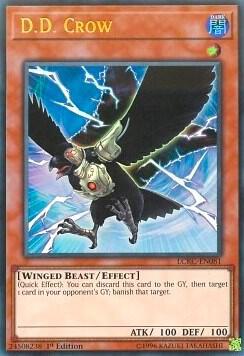 D.D. Crow trading card from Legendary Collection Kaiba D.D. Crow - Legendary Collection Kaiba YuGiOh trading card