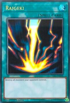 Raigeki - Legendary Collection Kaiba YuGiOh trading card