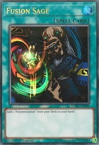 Fusion Sage - Legendary Collection Kaiba (LC06) #LCKC-EN089 - Ultra Rare YuGiOh Trading Card