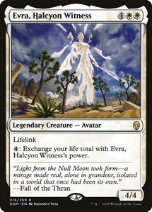 Evra, Halcyon Witness - Dominaria (DOM) #16 - Rare Magic: The Gathering Trading Card