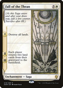 Fall of the Thran - Dominaria (DOM) #18 - Rare Magic: The Gathering Trading Card
