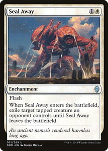 Seal Away - Dominaria (DOM) #31 - Uncommon Magic: The Gathering Trading Card