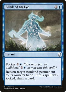Blink of an Eye - Dominaria (DOM) #46 - Common Magic: The Gathering Trading Card