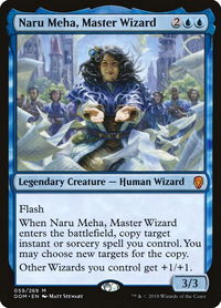 Naru Meha, Master Wizard - Dominaria (DOM) #59 - Mythic Magic: The Gathering Trading Card