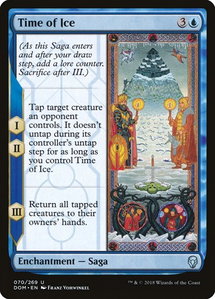 Time of Ice - Dominaria (DOM) #70 - Uncommon Magic: The Gathering Trading Card