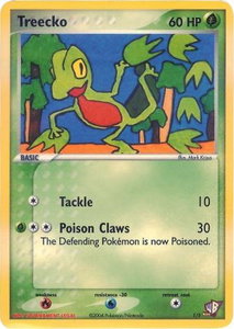 Treecko - 1/5 - Kids WB Promos (KWBP) #001/005 - Rare Pokémon Trading Card