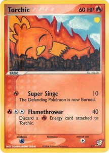 Torchic - 3/5 - Kids WB Promos (KWBP) #003/005 - Rare Pokémon Trading Card