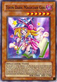 Toon Dark Magician Girl - Pharaoh Tour Promos (PTP-EU) #PT02-EN002 - Common / Short Print YuGiOh Trading Card