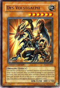 Des Volstgalph - Pharaoh Tour Promos (PTP-EU) #PT1-EN002 - Ultra Rare YuGiOh Trading Card