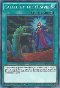 Called by the Grave - Extreme Force (EXFO) #EXFO-ENSE2 - Super Rare YuGiOh Trading Card
