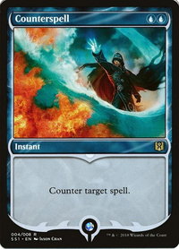 Counterspell - Signature Spellbook: Jace (SS1) #4 - Rare Magic: The Gathering Trading Card