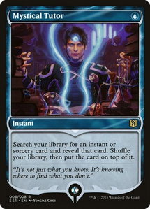 Mystical Tutor - Signature Spellbook: Jace (SS1) #6 - Rare Magic: The Gathering Trading Card