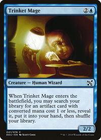 Trinket Mage - Duel Decks: Elves vs. Inventors (DDU) #41 - Common Magic: The Gathering Trading Card