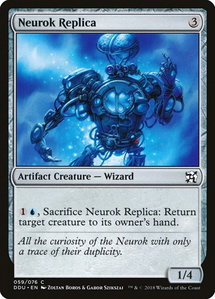 Neurok Replica - Duel Decks: Elves vs. Inventors (DDU) #59 - Common Magic: The Gathering Trading Card