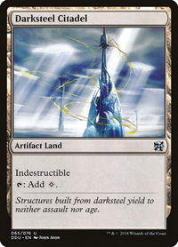 Darksteel Citadel - Duel Decks: Elves vs. Inventors (DDU) #65 - Uncommon Magic: The Gathering Trading Card