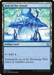Seat of the Synod - Duel Decks: Elves vs. Inventors (DDU) #69 - Common Magic: The Gathering Trading Card