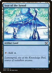Seat of the Synod - Duel Decks: Elves vs. Inventors (DDU) #69 - Common Magic: The Gathering Trading Card
