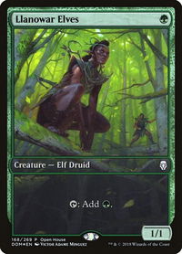 Llanowar Elves - Open House Promos (OHP) #168 - Promo Magic: The Gathering Trading Card