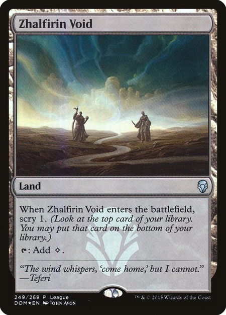 Zhalfirin Void - League Promos Magic: The Gathering trading card