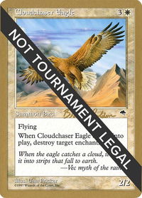 Cloudchaser Eagle - 1998 Brian Selden (TMP) - World Championship Decks (WCD) #bs15 - Special Magic: The Gathering Trading Card