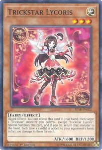 Trickstar Lycoris - Star Pack VRAINS (SPV) #SP18-EN022 - Common / Short Print YuGiOh Trading Card