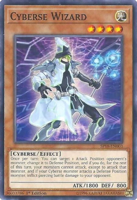 Cyberse Wizard - Star Pack VRAINS YuGiOh trading card
