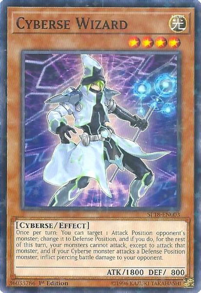 Cyberse Wizard (Starfoil) - Star Pack VRAINS YuGiOh trading card
