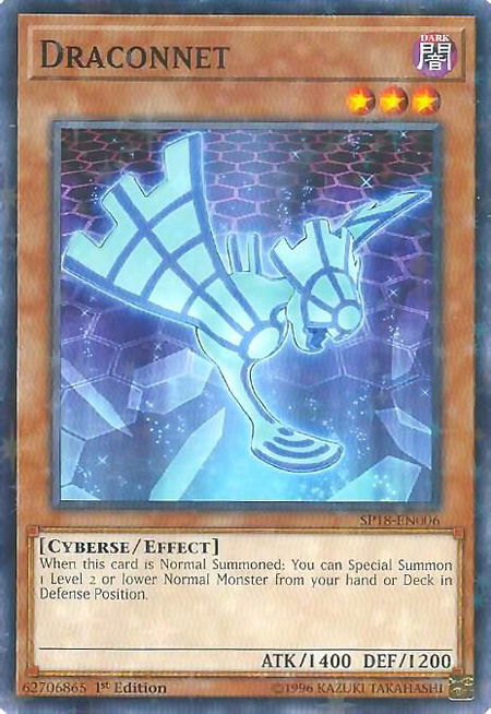 Draconnet (Starfoil) - Star Pack VRAINS YuGiOh trading card