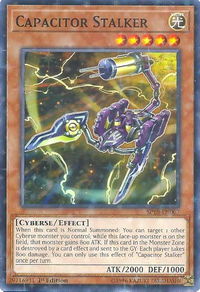 Capacitor Stalker (Starfoil) - Star Pack VRAINS (SPV) #SP18-EN007 - Rare YuGiOh Trading Card