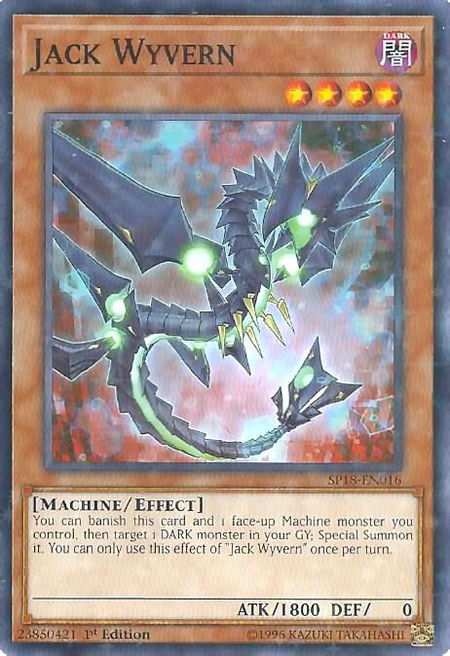 Jack Wyvern (Starfoil) - Star Pack VRAINS YuGiOh trading card