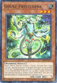 Gouki Twistcobra (Starfoil) - Star Pack VRAINS (SPV) #SP18-EN019 - Rare YuGiOh Trading Card