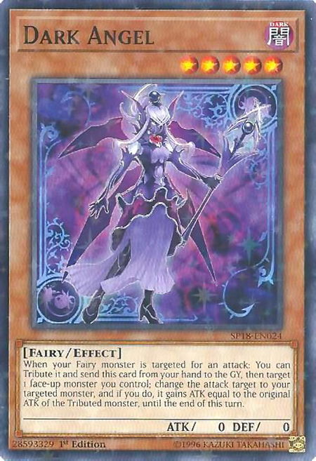 Dark Angel (Starfoil) - Star Pack VRAINS YuGiOh trading card
