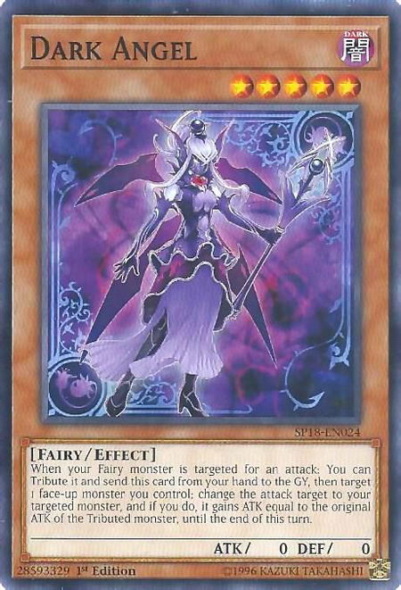 Dark Angel - Star Pack VRAINS YuGiOh trading card