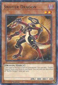 Sniffer Dragon (Starfoil) - Star Pack VRAINS (SPV) #SP18-EN026 - Rare YuGiOh Trading Card
