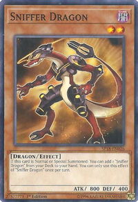 Sniffer Dragon - Star Pack VRAINS (SPV) #SP18-EN026 - Common / Short Print YuGiOh Trading Card
