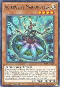 Altergeist Marionetter - Star Pack VRAINS (SPV) #SP18-EN028 - Common / Short Print YuGiOh Trading Card