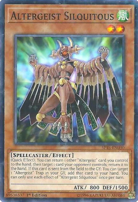 Altergeist Silquitous (Starfoil) - Star Pack VRAINS YuGiOh trading card